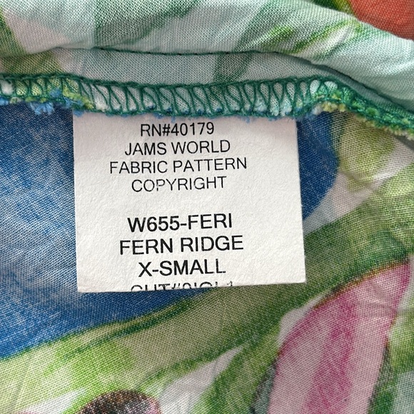 Jams World Vintage Tropical Tank (XS) - Picture 8 of 9